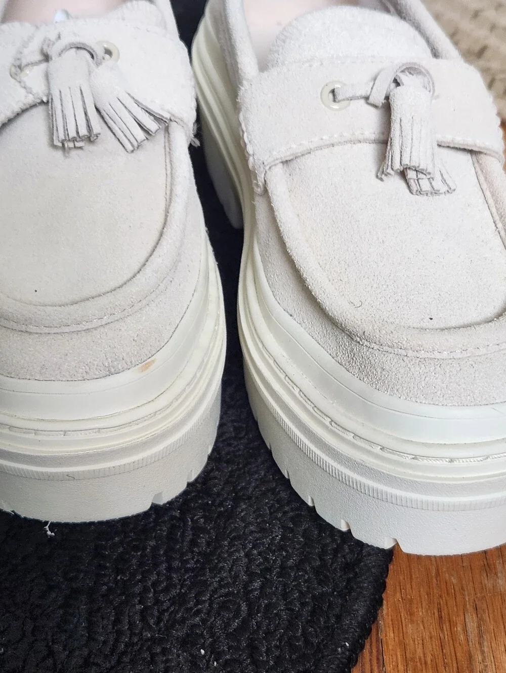 Converse Chuck Taylor All Star Lugged Heel Suede Loafers